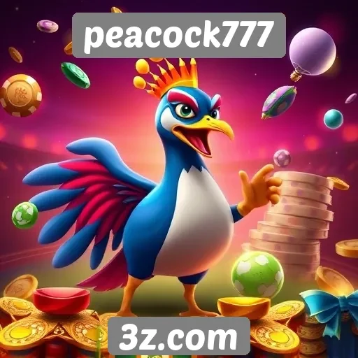 Análise das ofertas de jogos no site peacock777