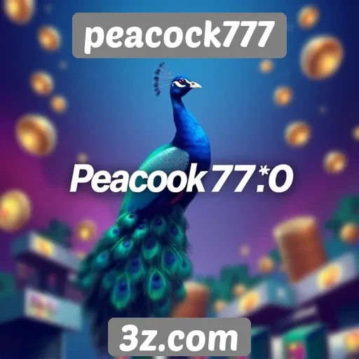 Novidades e recursos do site Peacock777