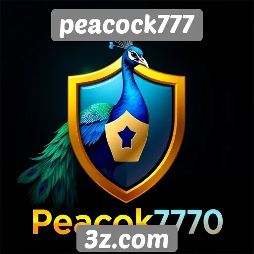 Análise da segurança do site peacock777